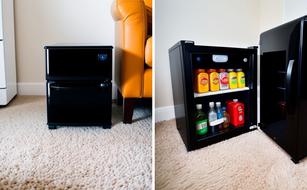 Can I Put A Mini Fridge On The Carpet? Precautions To Know