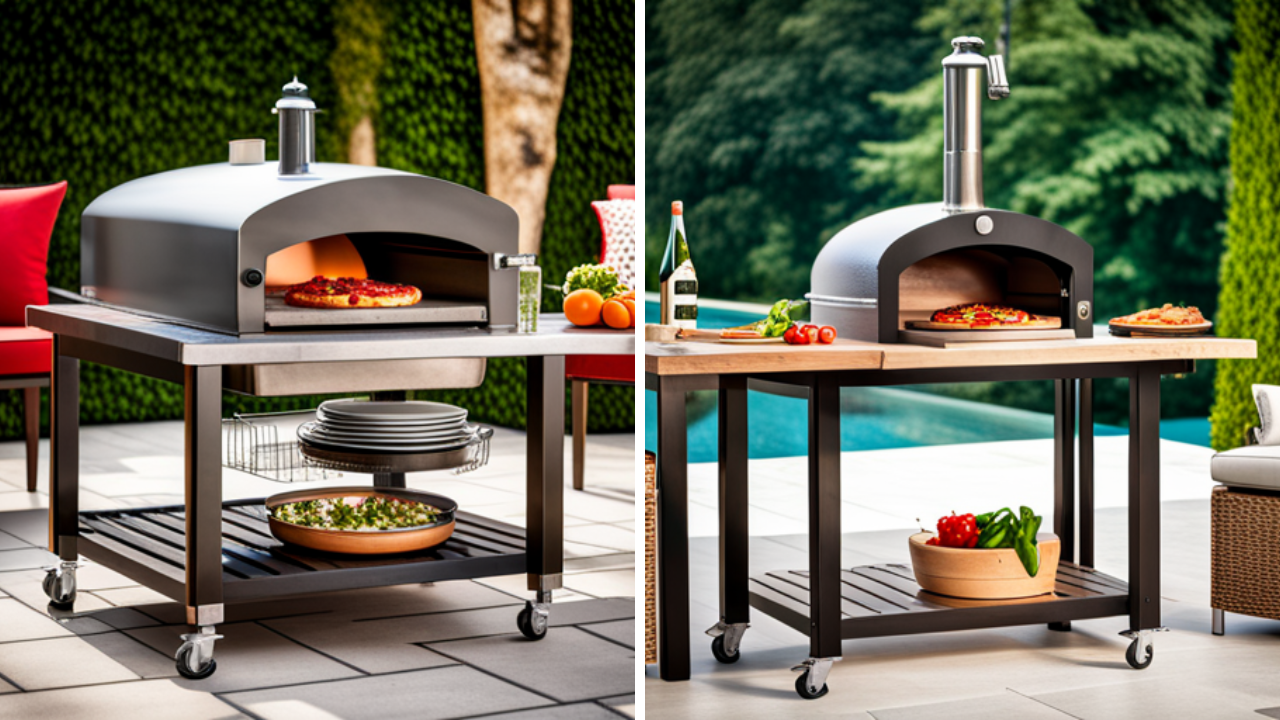 Discover the Perfect Outdoor Pizza Oven Table for Your Backyard